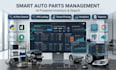 develop salvage auto car parts inventory management software