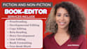 do KDP book editing, formatting for publishing, book proofreading, book editor
