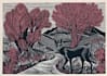 create a linocut illustration