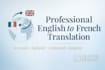proofread and rewrite your french text