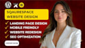 revamp squarespace website clone develop design or redesign squarespace
