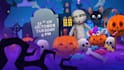 create halloween part invitation video