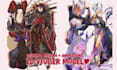 design and rigging 2d vtuber model, live 2d vtuber model, vtuber avatar anime
