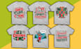 create unique christmas t shirt designs