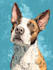 draw disney pet portrait illustration