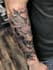 make a  dark tattoo art