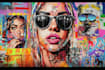 create custom graffiti art designs murals and wall arts