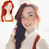 create a beautiful disney style portrait