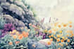 do a watercolor illustration
