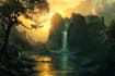 create fantasy landscape art