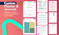 design your branded planner journal and workbook