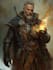 paint your dark fantasy  character illustration