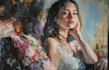 draw realistic digital oil portrait painting