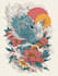 draw japanese t shirt illustration
