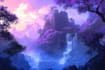 design fantasy background, landscape art