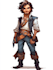 design 2d game character illustration