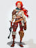 do game character art, 2d game character art