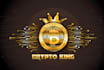 make 3d crypto, meme, gold, cryptocurrency, token, bitcoin logo