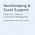 do bookkeeping and excel reports using quickbooks