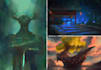 create dnd background art