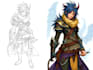 illustrate fantasy art creatures and characters