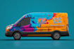 create van wrap design, car wrap design, truck wrap design