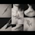 design unique handdrawn persian arabic calligraphy tattoo