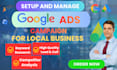 setup google ads ppc search campaigns for local business