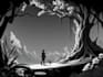 do black and white  illustration