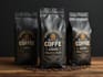 create coffee label and packaging design