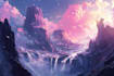 fantasy landscapes, illustration, environment