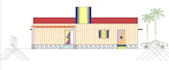 draw 2d house floor plan in autocad with dimensions