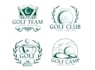 do professional creative golf club logo