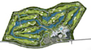 design realistic 3d golf courses and landscape visualization with resort plan