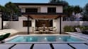 do backyard landscape design, frontyard, patio outdoor kitchen and pool design
