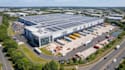 create 3d warehouse, data center, factory building logistics site