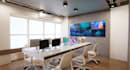 renovate office interior,cgi furniture render, computer lab setup,celling light