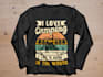 camping t shirt design for pod