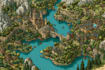 make fantasy map design map illustration fantasy map