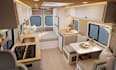 expert interior design ,3d renderings for van, caravan, rv, camper conversions