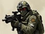 draw military concept art , monsters and characters