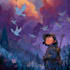 paint a character illustration in a fantasy world