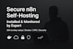 install and configure n8n self host on your vps by turnkey