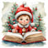 do christmas children book illustration