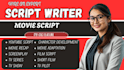 write professional youtube, film, and custom screenplay scripts with templates