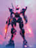 do high quality creature artwork in the mecha