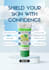 create  design face wash label design, green tea label,