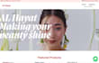 build a responsive fullstack website with database
