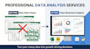 do professional excel, python, sql data analysis, visualisation