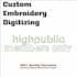 do perfect embroidery digitizing logo with dst emb pes files